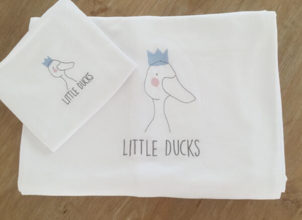 Duvet cover 'Little Ducks' (white)